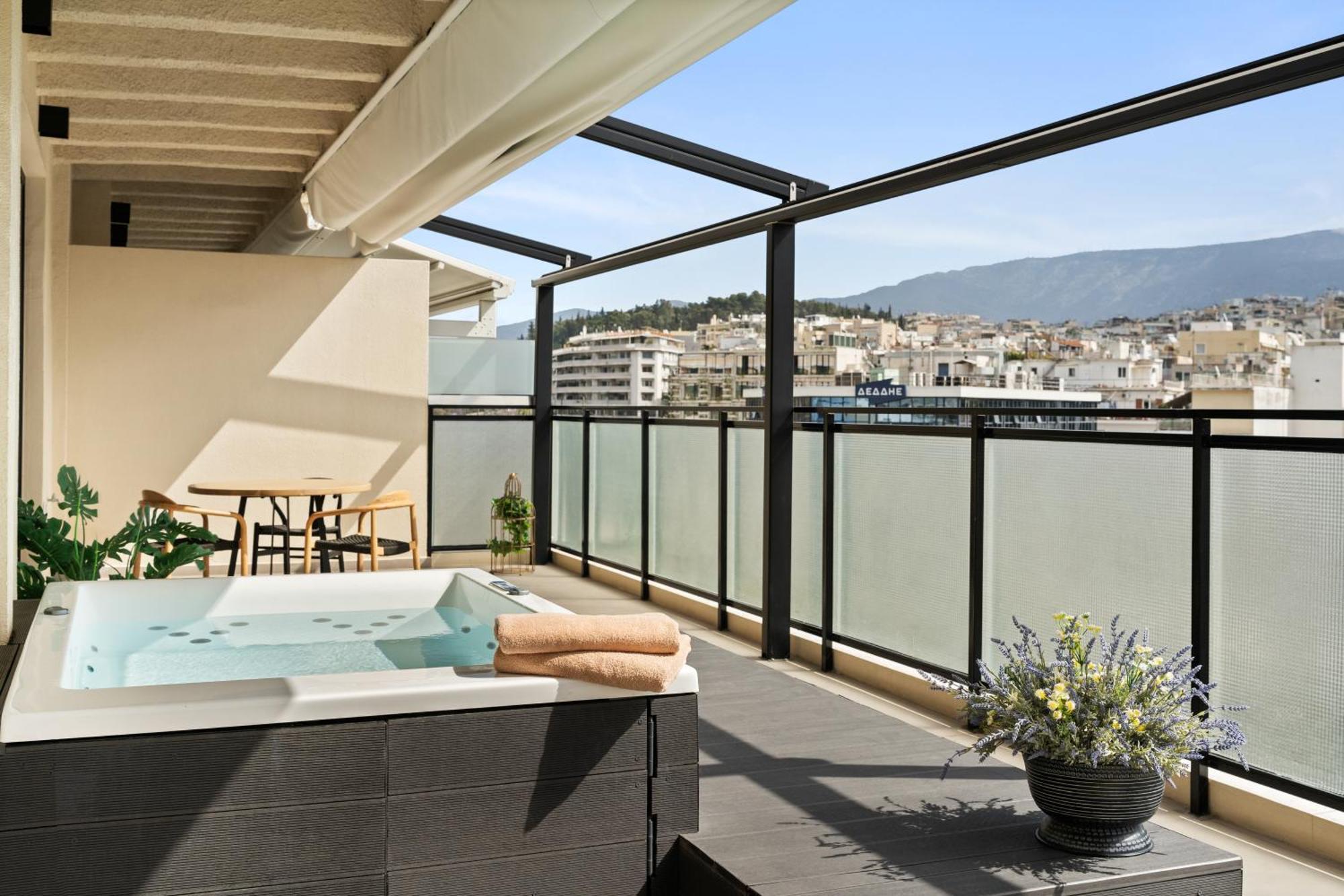 Acron 12 Penthouse Acropolis Suites 雅典 外观 照片